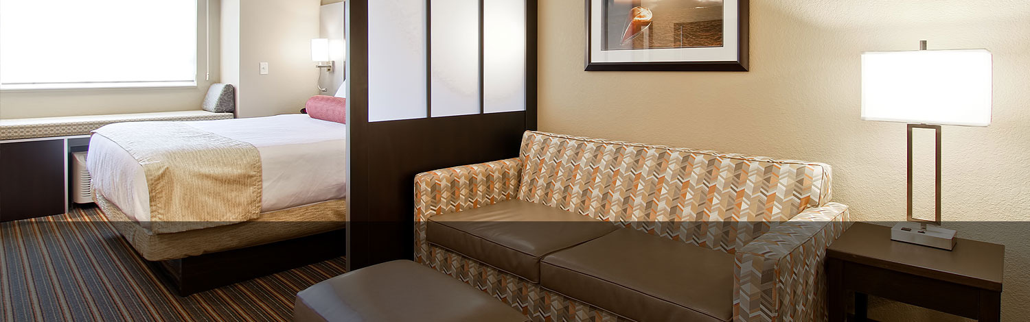 King Bed with Couch Room